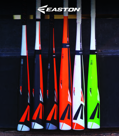 Easton brand bats