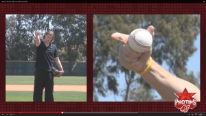 Proper grip for a slider, pitching tips by MLB pitcher Garrett Richards